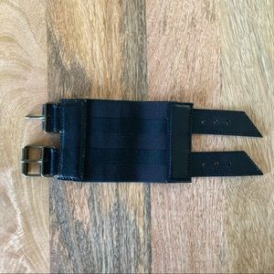 Leather cuff bracelet